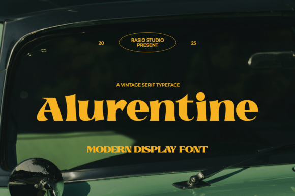 Alurentine: The Vintage Serif with Modern Soul