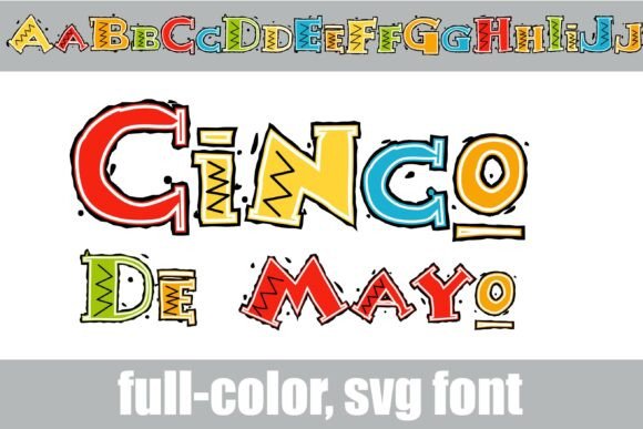 Cinco De Mayo: A Vibrant Typeface for Festive Designs