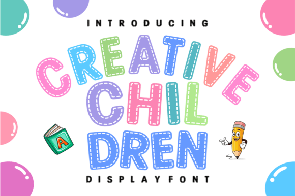 Creative Children Font: A Charming, Handcrafted Typeface
