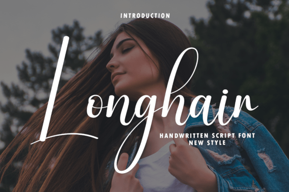 Discover the Elegant Flow of Longhair Font