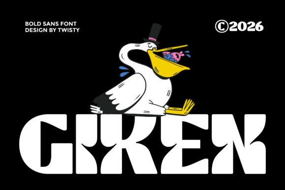 Giken: A Bold Sans Serif for High-Impact Design