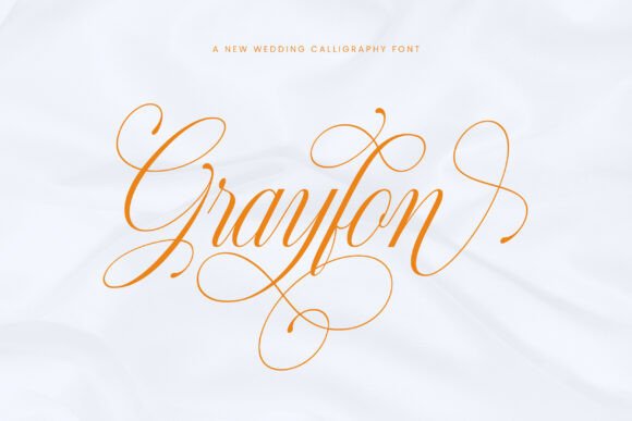Grayfon: A Graceful Calligraphy Font for Elegant Designs