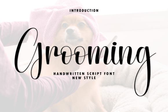 Grooming: An Elegant Script Font for Modern Design