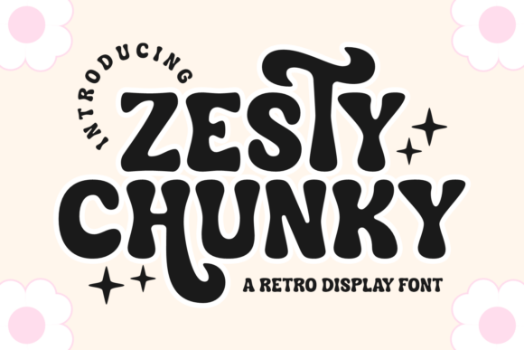 Zesty Chunky: A Retro Font for Modern Creators